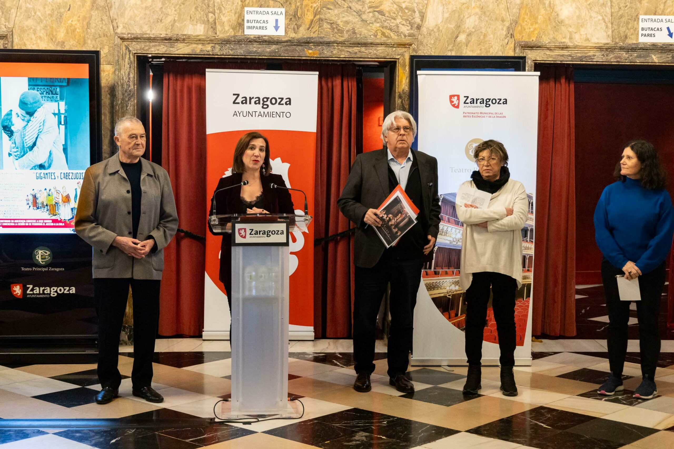 Estreno de la película Gigantes y Cabezudos, restaurada por Filmoteca Española y Filmoteca de Zaragoza. Noticia. Ayuntamiento de Zaragoza